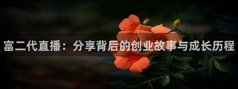 so米体育直播：富二代直播：分享背后的创业故事与成长历程
